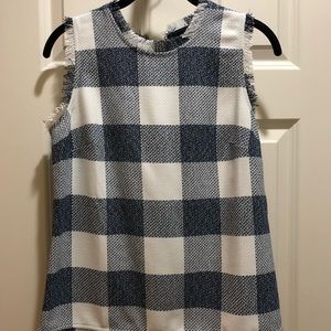 BANANA REPUBLIC Gingham Top